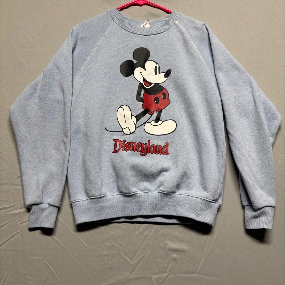 Disney Light Blue Apparel with Mickey Mouse Tag - Picture 1 of 4